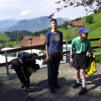 2002 IM AUGUST, DAGMAR, SOMMERLAGER  Stalden